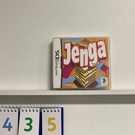 Jenga World Tour Nintendo DS game + manual