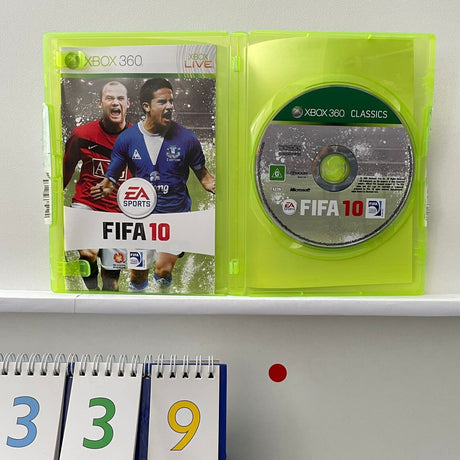 FIFA 10 2010 Xbox 360 game + Manual PAL