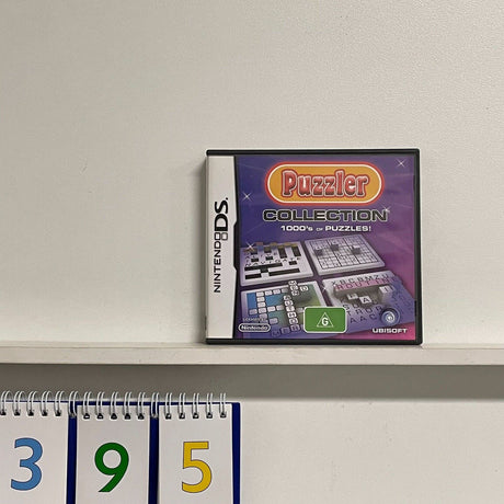 Puzzler Collection 1000"s of Puzzles Nintendo DS game + manual