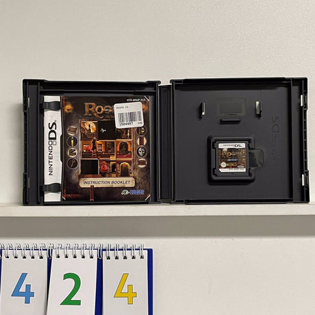 Rooms Nintendo DS game + manual