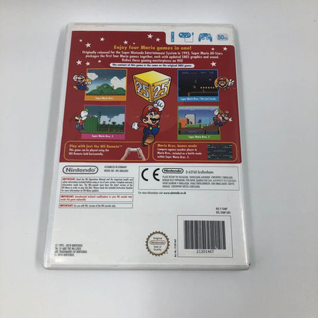 Super Mario All Stars 25th Anniversary Edition Nintendo Wii Game 25F4