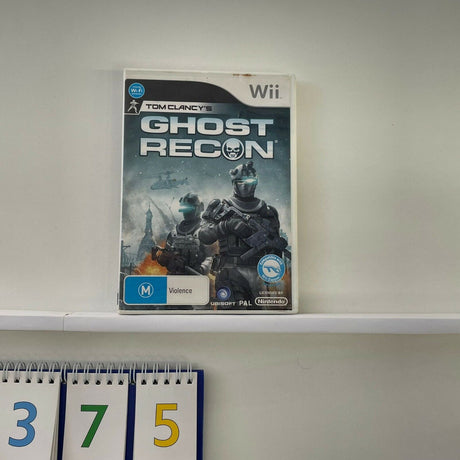 Tom Clancy's Ghost Recon Nintendo Wii Game + Manual PAL