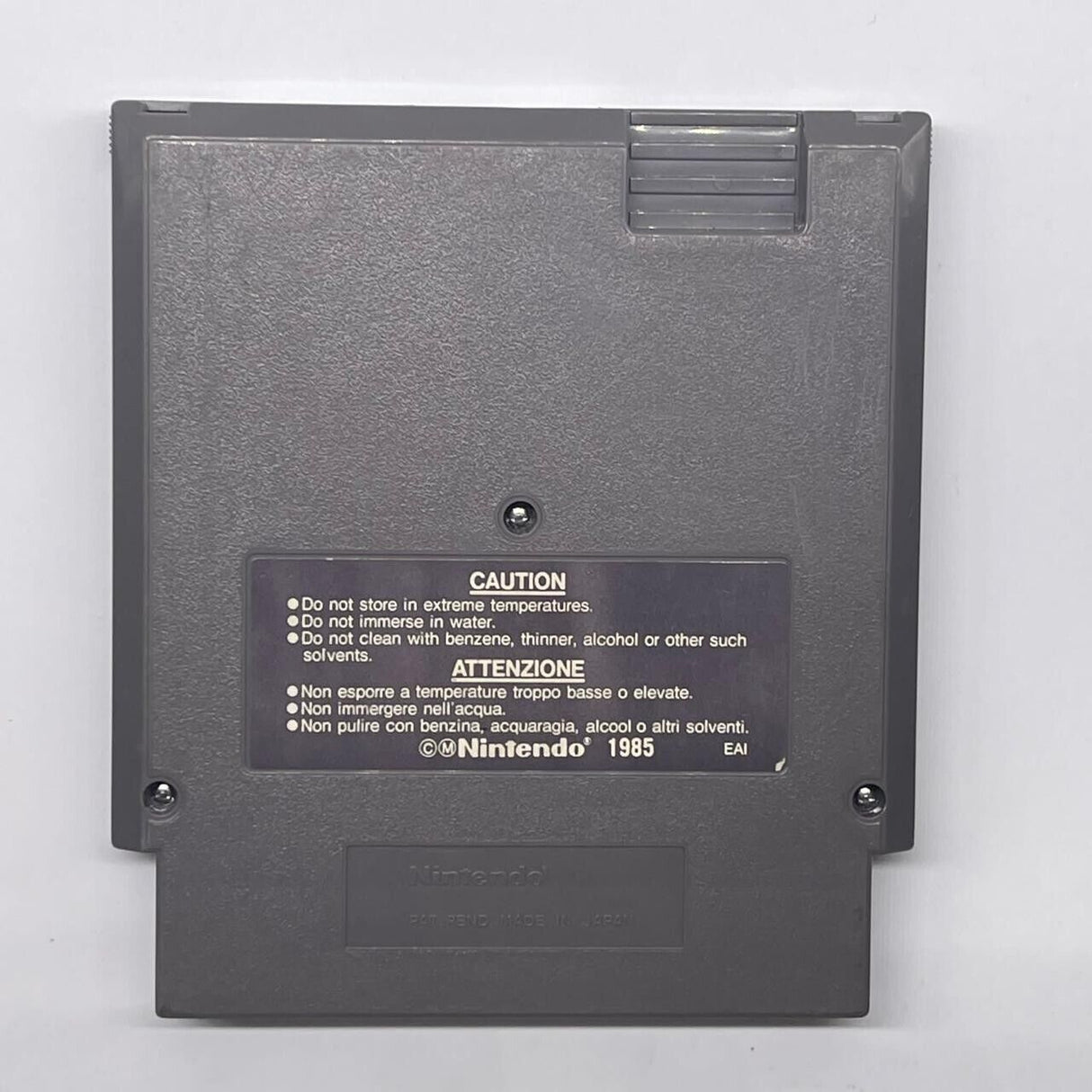 Rad Racer Nintendo Entertainment System Game PAL