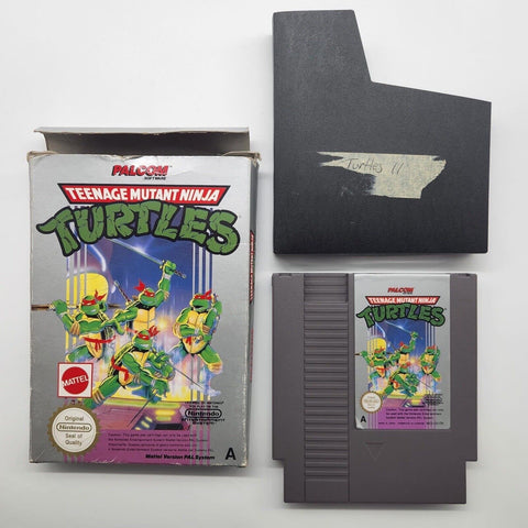 Teenage Mutant Ninja Turtles Nintendo Entertainment System NES Game Boxed 04F4