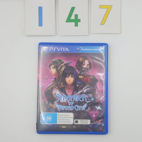 Stranger Of Sword City PS VITA Playstation Game oz147