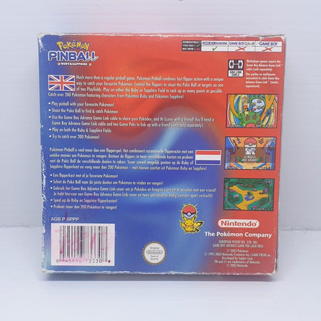 Pokemon Pinball Nintendo Gameboy Advance GBA game Boxed Complete