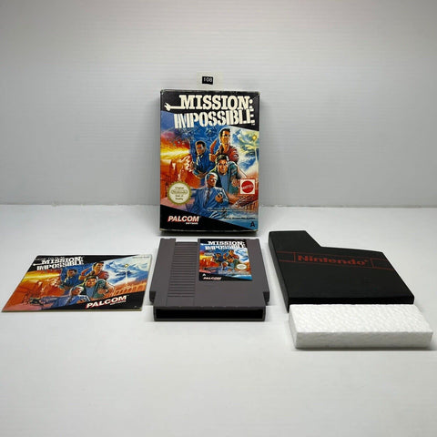 Mission Impossible Nintendo NES Game Boxed Complete oz108