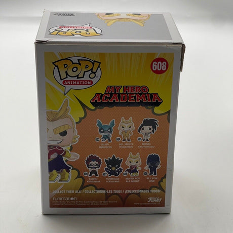 Silver Age All Might My Hero Academia #608 Funko Pop Vinyl Figure