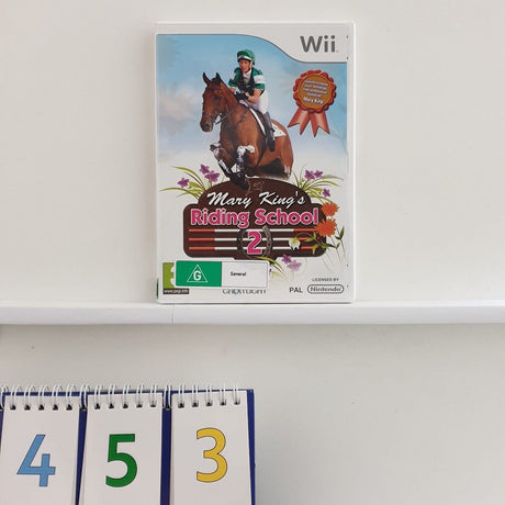 Mary King's Riding School 2 II Nintendo Wii Game + Manual PAL