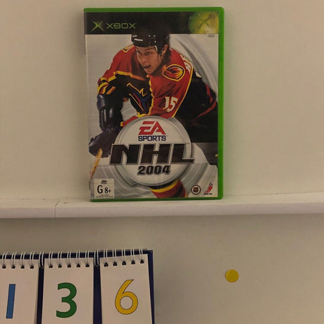 NHL 2004 Xbox Original Game + Manual PAL y136