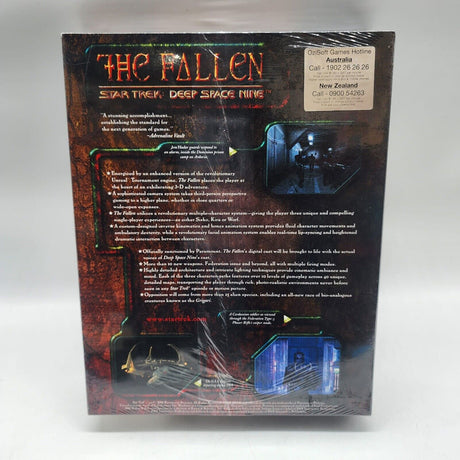Star Trek Deep Space Nine The Fallen Pc Game Brand New Sealed Boxed