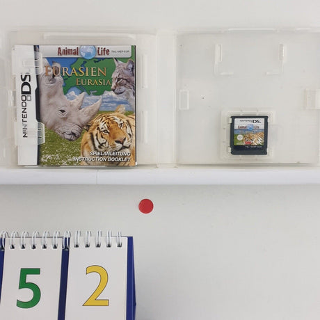Animal Life Eurasia Nintendo DS Game + Manual