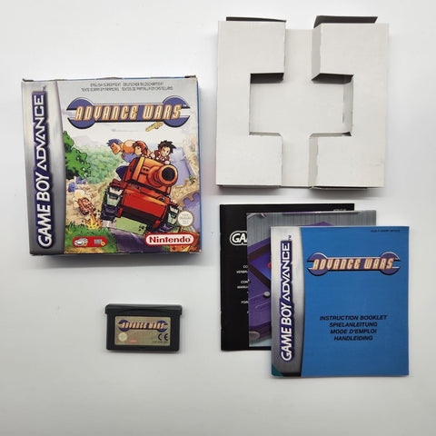 Advance Wars Nintendo Gameboy Advance GBA Game Boxed Complete 25F4