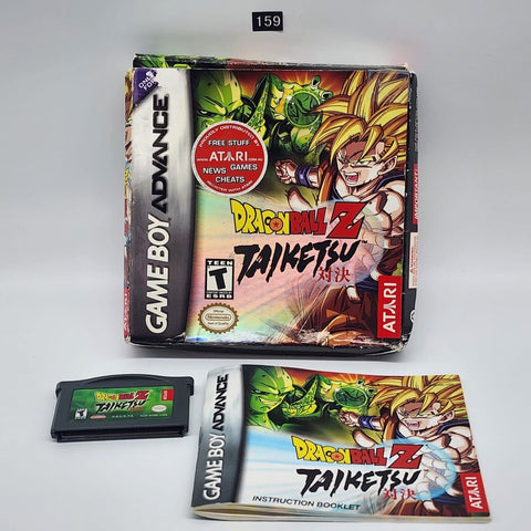 Dragon Ball Z Taiketsu Nintendo Gameboy Advance GBA Game Boxed Complete oz159