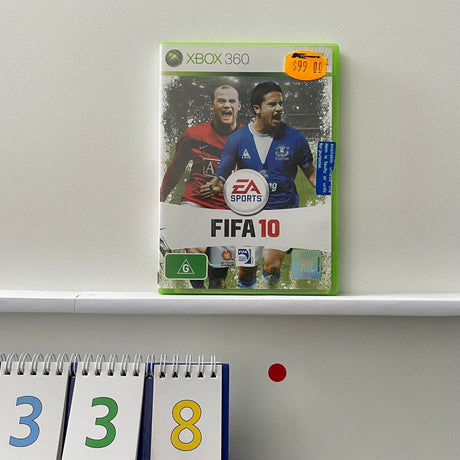 FIFA 10 2010 Xbox 360 game + Manual PAL