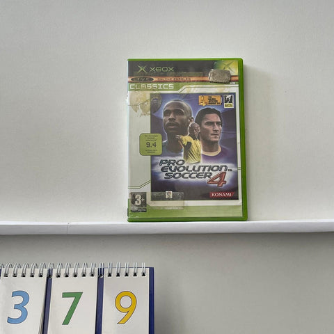 Pro Evolution Soccer 4 Xbox Original Game PAL oz379
