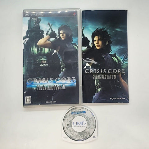 Crisis Core Final Fantasy VII PSP Playstation Portable Game + Manual 06n3 12D