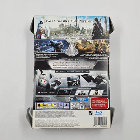 Assassin’s Creed Revelations Collector Edition PS3 Playstation 3 Game 25F4