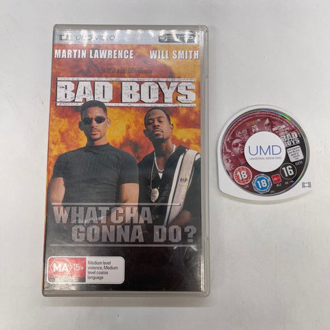 Bad Boys PSP Playstation Portable UMD Video Movie 06n3