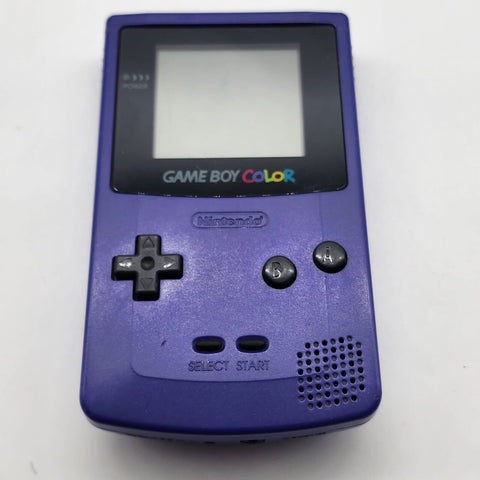 Nintendo Game Boy Color Purple Console