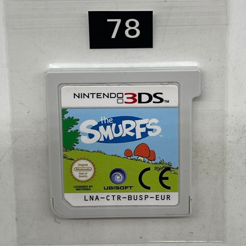 The Smurfs Nintendo 3DS Game Cartridge PAL