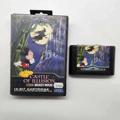 Castle Of Illusion Mickey Mouse Sega Mega Drive Game