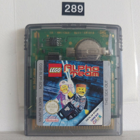 Lego Alpha Team Gameboy Color/Colour game