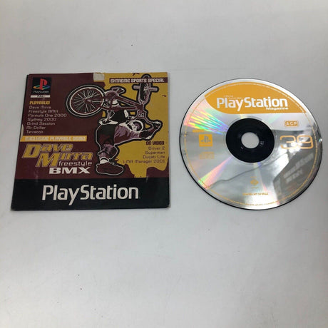 Dave Mirra Freestyle BMX PS1 Playstation 1 Demo PAL 25F4