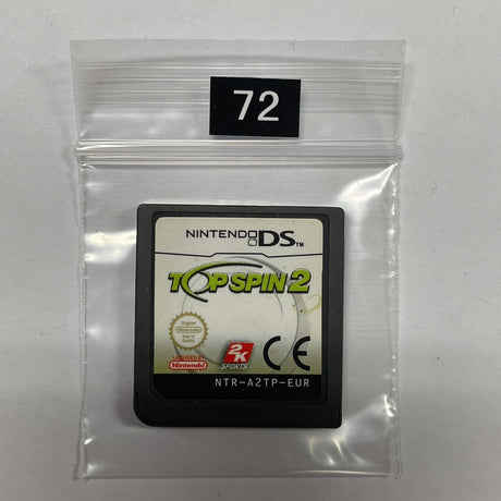 Top Spin 2 Nintendo DS Game Cartridge