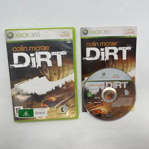 Colin Mcrae Dirt Xbox Original Game + Manual PAL 06n3