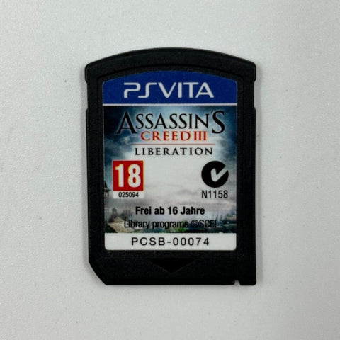 Assassins Creed Liberation III PS Vita Playstation Game Cartridge only 04F4