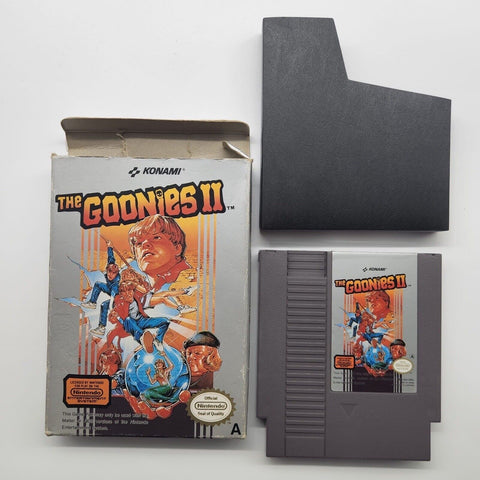 The Goonies II 2 Nintendo Entertainment System NES Game Boxed 04F4