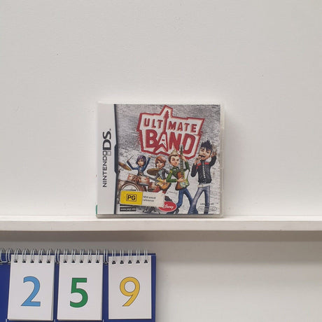 Ultmate Band Nintendo DS game + manual