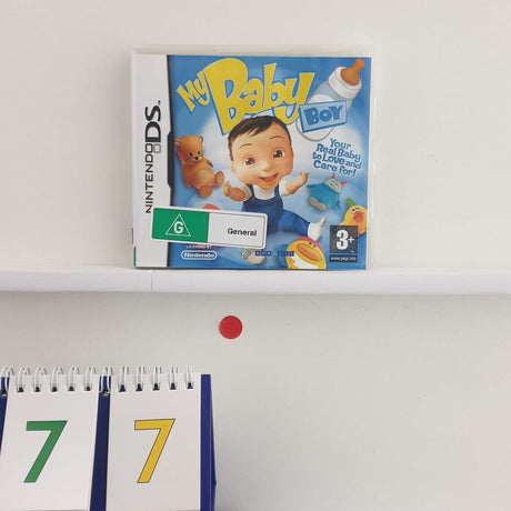 My Baby Boy Nintendo DS Game + Manual