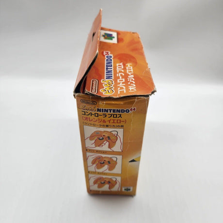 Nintendo 64 N64 Pikachu Orange Controller Boxed Japanese