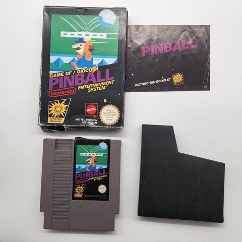 Pinball Nintendo Entertainment System NES Game PAL Boxed Complete 04F4