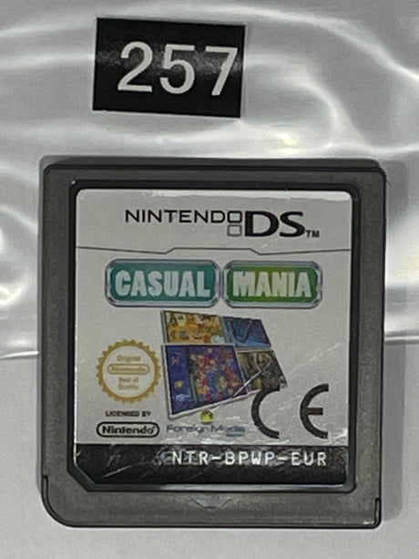 Casual Mania Nintendo DS Game Cartridge