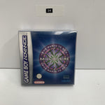Who Wants To Be A Millionaire Nintendo Gameboy Advance GBA Boxed complete
