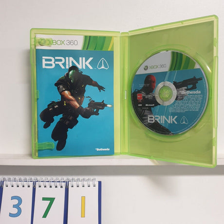 Brink Xbox 360 game + manual PAL
