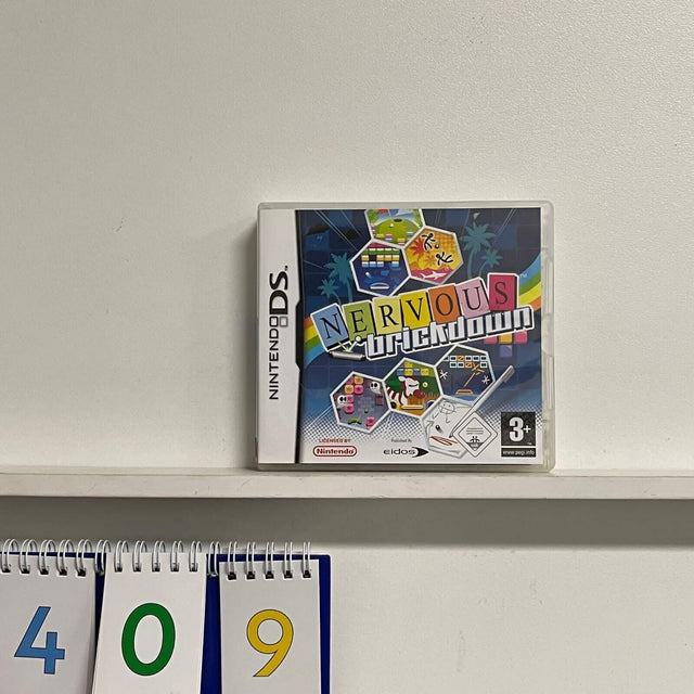 Nervous Brickdown Nintendo DS game + manual oz409 - Trippy Trades 