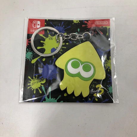 Splatoon 3 Squid Key Chain Nintendo Switch