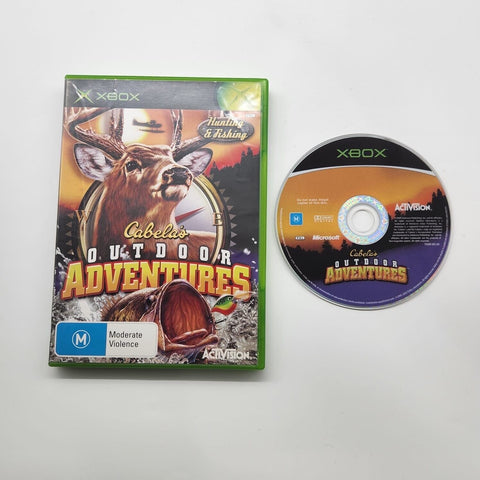 Cabela's Outdoor Adventures Xbox Original Game PAL