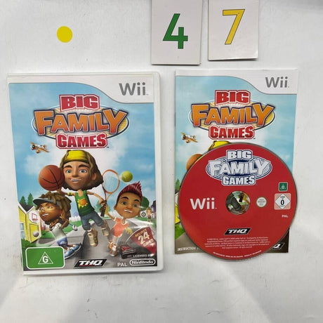 Big Family Games Nintendo Wii Game + Manual PAL