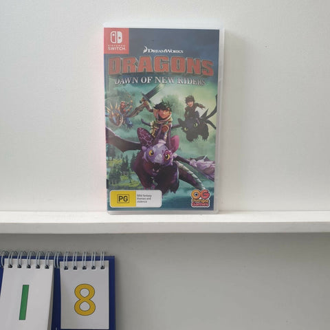 Dragons Dawn of New Riders  Nintendo Switch game oz18
