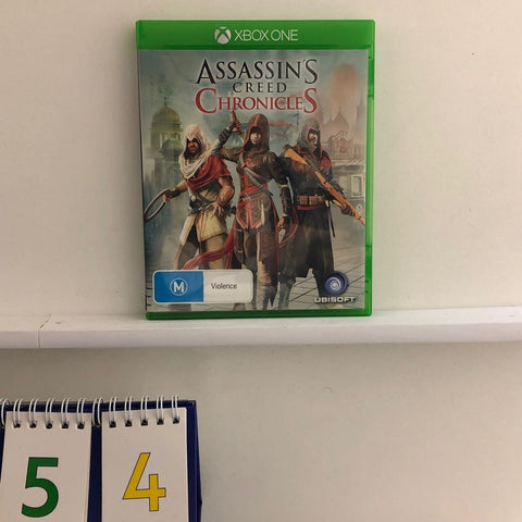 Assassins Creed Chronicles Xbox One game oz54