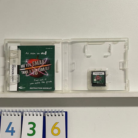 Are You Smarter Than 10 Year Old ? Nintendo DS game + manual