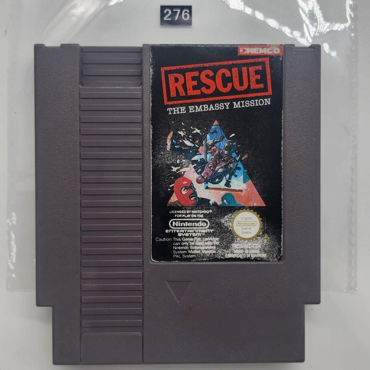 Rescue The Embassy Mission Nintendo Entertainment System NES Game PAL oz276 - Trippy Trades 