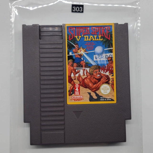 Super Spike V'Ball Nintendo Entertainment System NES Game PAL - Trippy Trades 