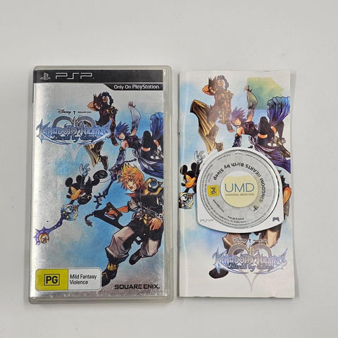 Kingdom Hearts Birth By Sleep PSP Playstation Portable Game + Manual 04f4