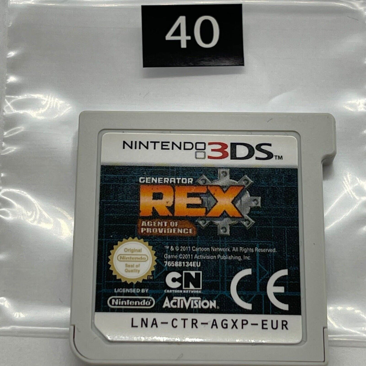 Generator Rex Agent Of Providence Nintendo 3DS Game Cartridge